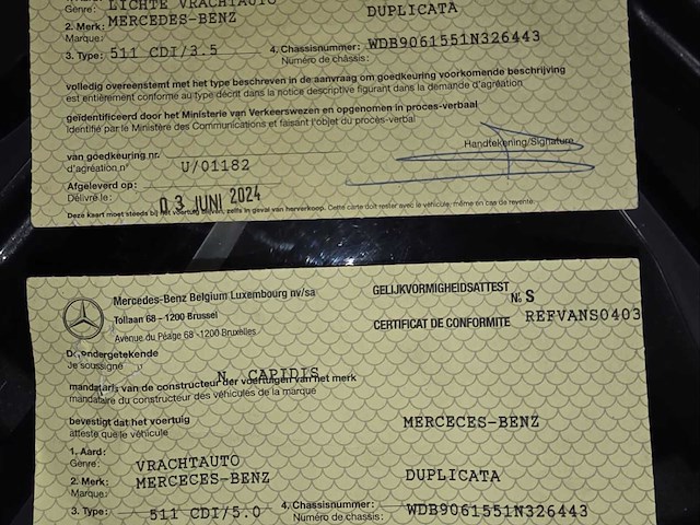 2007 mercedes sprinter 511 cdti 3.5 auto - afbeelding 25 van  26