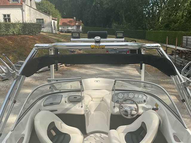 2007 mercury mercruiser tahoe q6 9 personen motorboot met tandemasser boottrailer - afbeelding 22 van  55