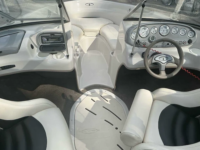 2007 mercury mercruiser tahoe q6 9 personen motorboot met tandemasser boottrailer - afbeelding 42 van  55