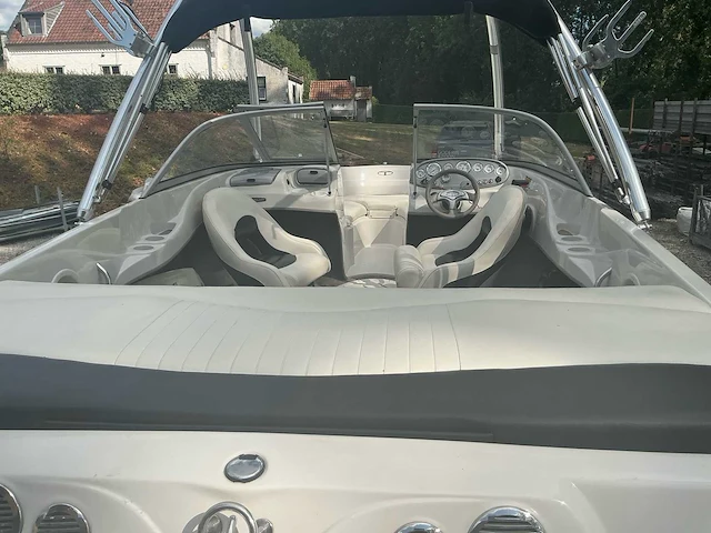 2007 mercury mercruiser tahoe q6 9 personen motorboot met tandemasser boottrailer - afbeelding 20 van  55