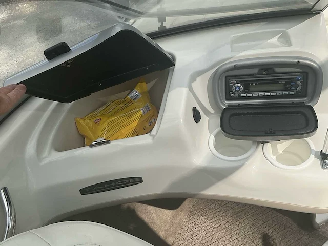 2007 mercury mercruiser tahoe q6 9 personen motorboot met tandemasser boottrailer - afbeelding 24 van  55