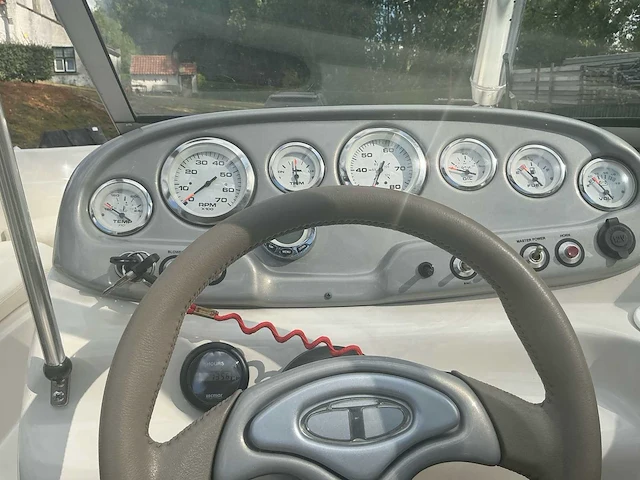 2007 mercury mercruiser tahoe q6 9 personen motorboot met tandemasser boottrailer - afbeelding 35 van  55