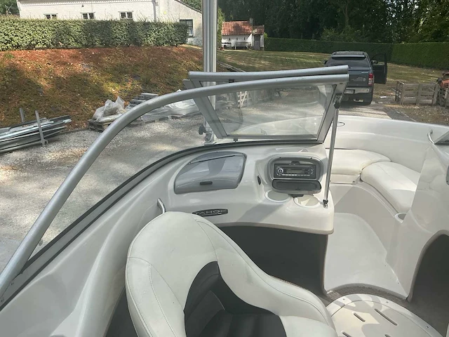 2007 mercury mercruiser tahoe q6 9 personen motorboot met tandemasser boottrailer - afbeelding 36 van  55