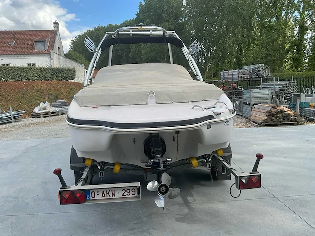 2007 mercury mercruiser tahoe q6 9 personen motorboot met tandemasser boottrailer - afbeelding 54 van  55