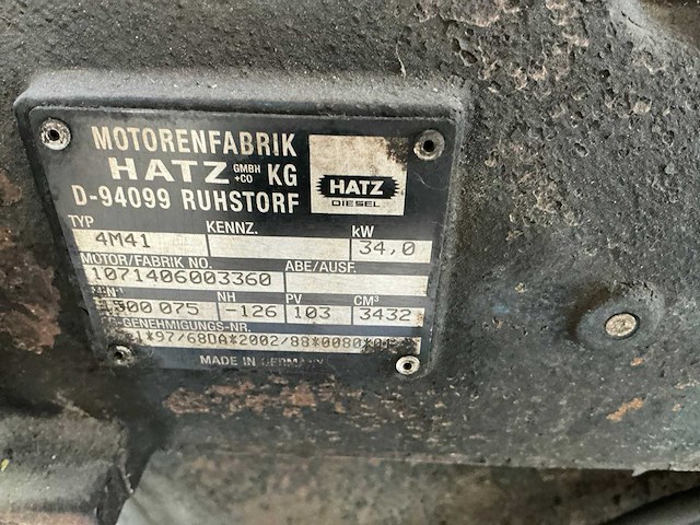 2007 moes diesel hst351-45 noodstroomaggregaat - afbeelding 10 van  12