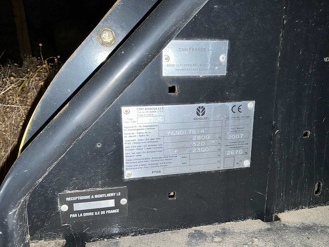 2007 new holland br740a balenpers - afbeelding 9 van  17