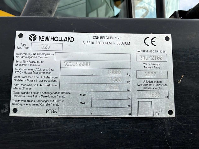 2007 new holland fr9050 veldhakselaar - afbeelding 22 van  29