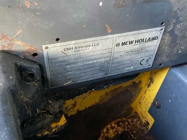 2007 new holland ls17o shovel - afbeelding 8 van  10