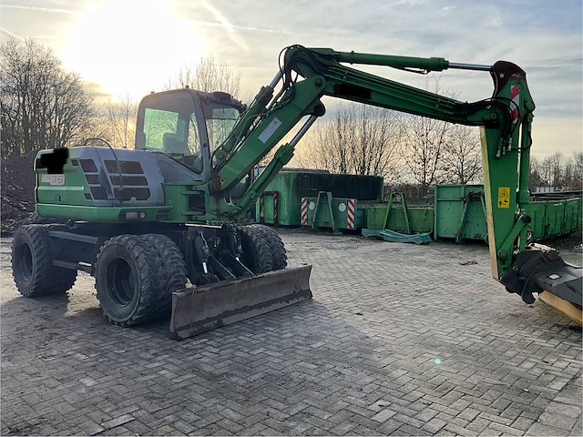 2007 new holland mh 3.6 banden graafmachine - afbeelding 2 van  25