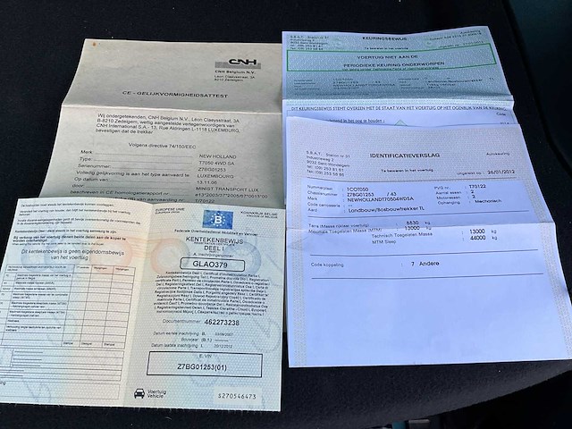 2007 new holland t7050 4wd sa vierwielaangedreven landbouwtractor - afbeelding 6 van  16