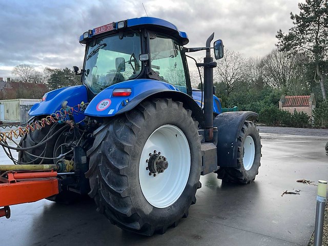 2007 new holland t7050 4wd sa vierwielaangedreven landbouwtractor - afbeelding 11 van  16