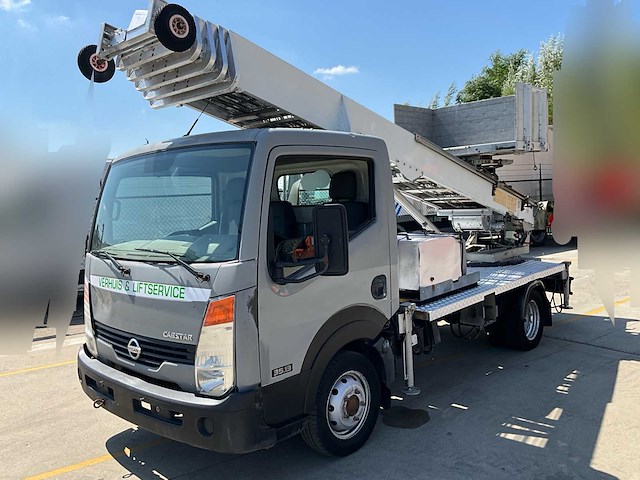 2007 nissan cabstar ladderlift / verhuiswagen - functioneel - afbeelding 1 van  46