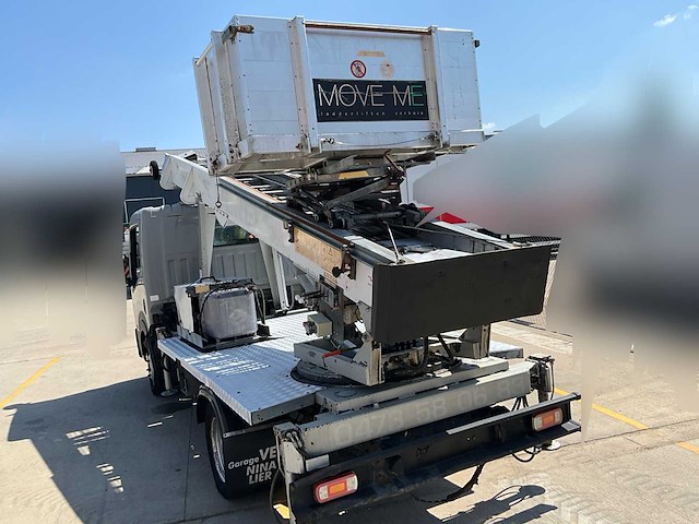 2007 nissan cabstar ladderlift / verhuiswagen - functioneel - afbeelding 22 van  46