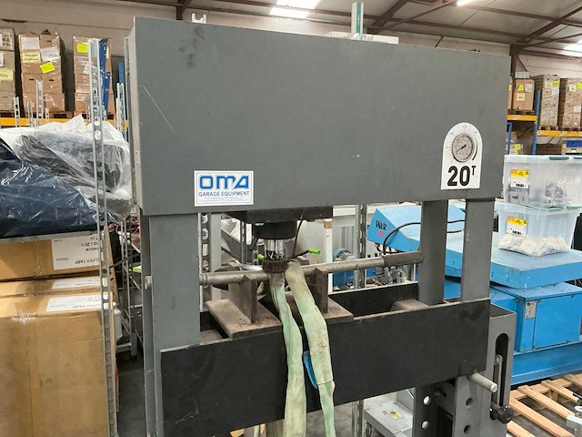 2007 oma 654s hydraulische werkplaatspers - afbeelding 2 van  7