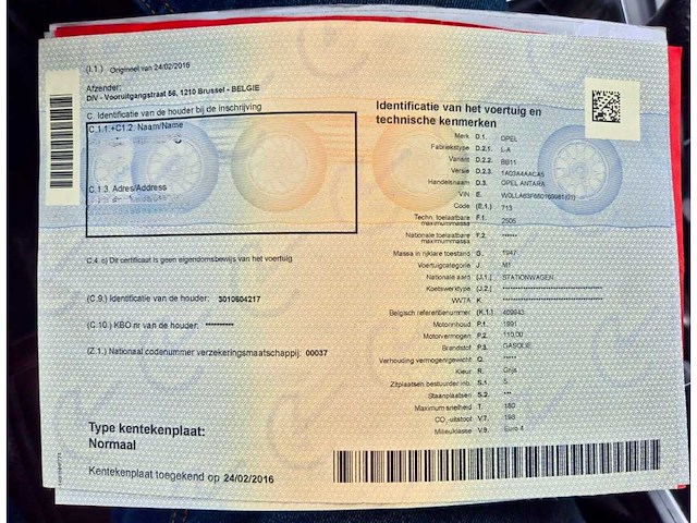 2007 opel antara 4x4 2.0 cdti personenauto - afbeelding 13 van  21