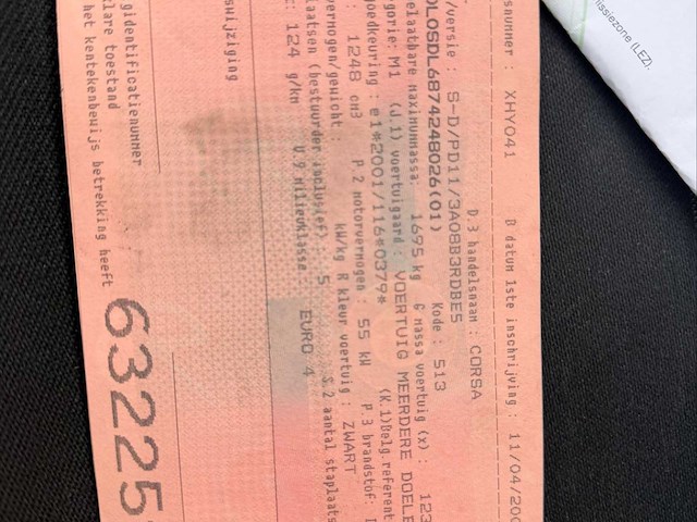 2007 opel corsa personenauto - afbeelding 4 van  11