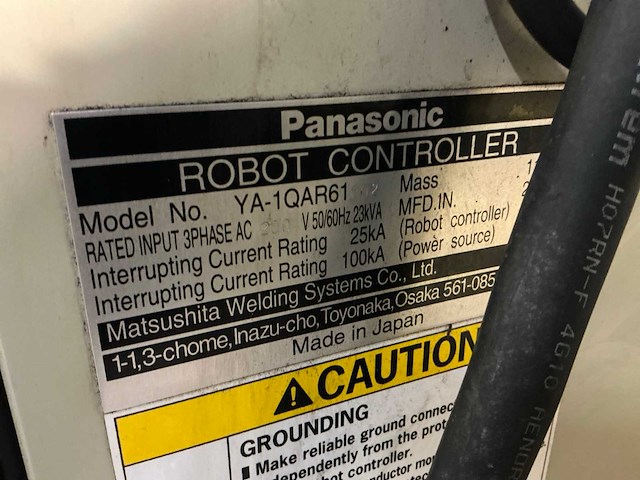 2007 panasonic ya1q ar61 lasrobot - afbeelding 2 van  12