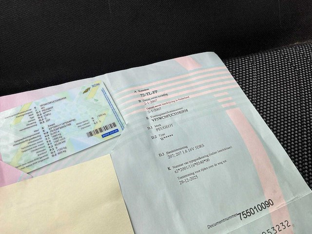 2007 peugeot 207 personenauto - afbeelding 10 van  19