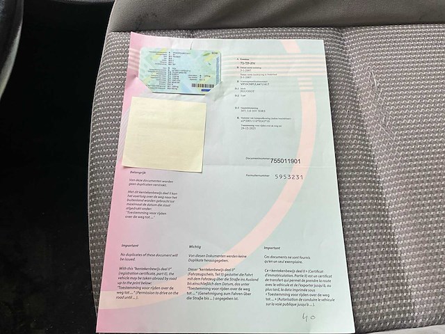 2007 peugeot 307 personenauto - afbeelding 11 van  20