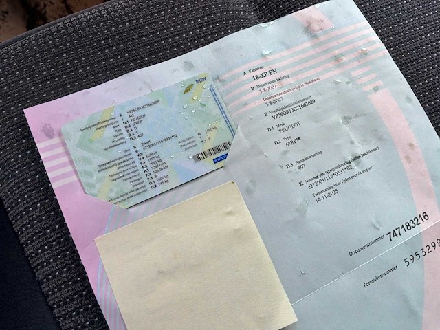 2007 peugeot 407 personenauto - afbeelding 8 van  17