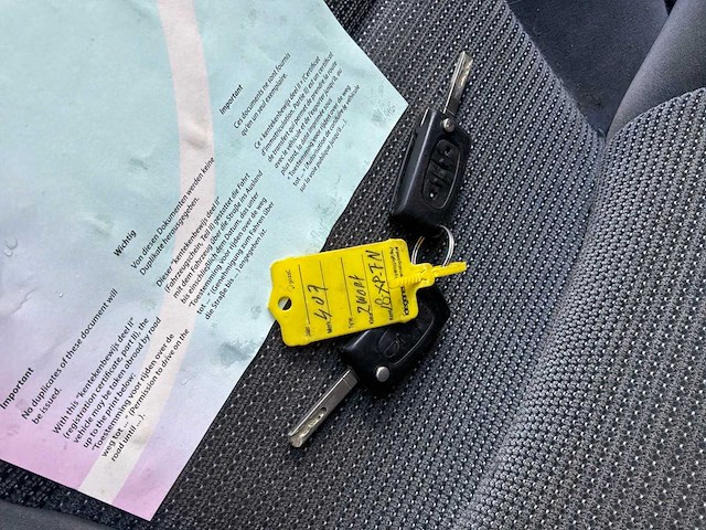 2007 peugeot 407 personenauto - afbeelding 9 van  17