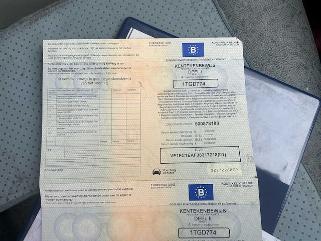 2007 renault kangoo vrieswagen lichte vracht - afbeelding 31 van  43