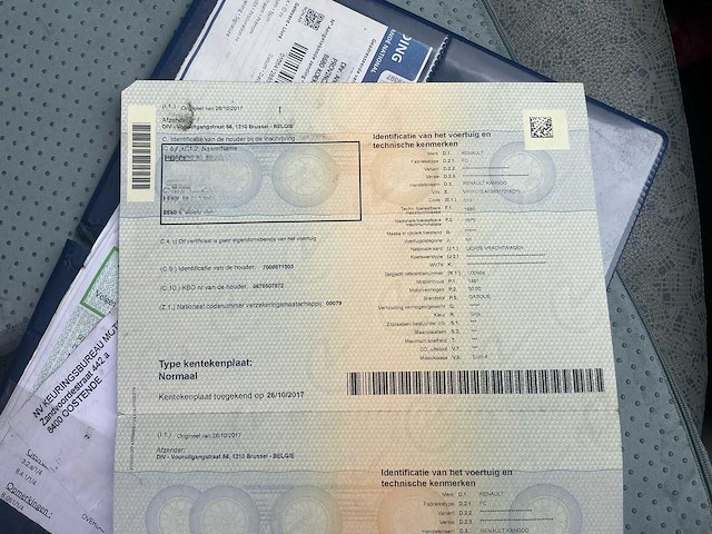 2007 renault kangoo vrieswagen lichte vracht - afbeelding 33 van  43