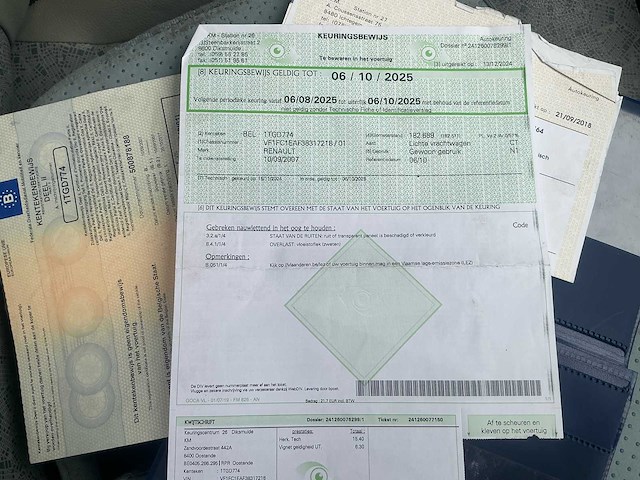 2007 renault kangoo vrieswagen lichte vracht - afbeelding 36 van  43