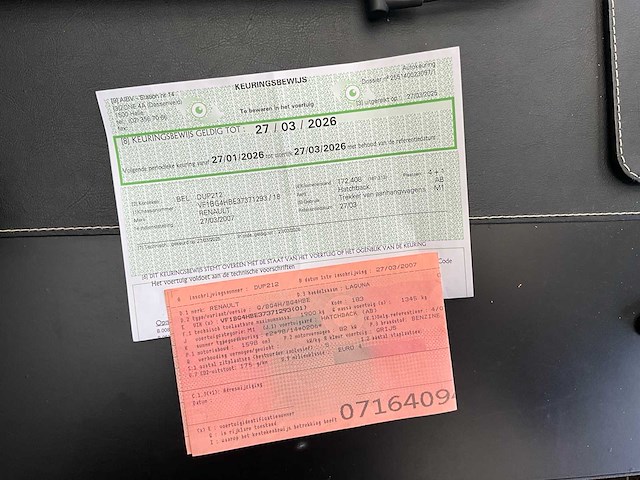 2007 renault laguna g/bg4h personenauto - afbeelding 17 van  18