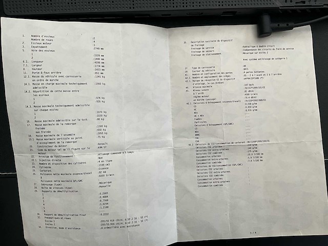 2007 renault laguna g/bg4h personenauto - afbeelding 18 van  18