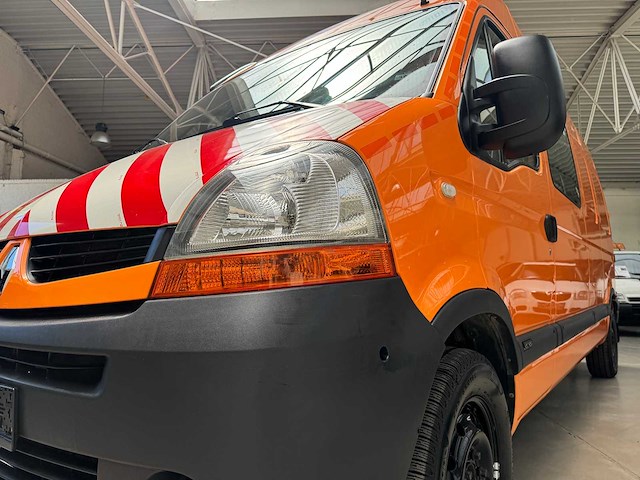 2007 renault master - 6-zits dubbele cabine - trekhaak - afbeelding 3 van  7