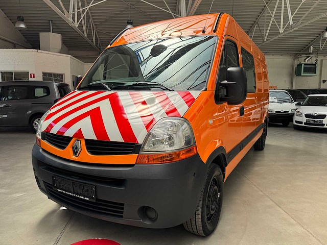 2007 renault master - 6-zits dubbele cabine - trekhaak - afbeelding 1 van  7