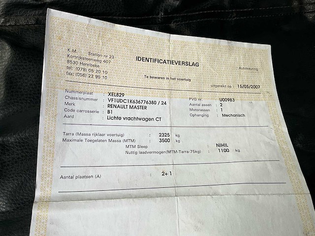 2007 renault master - afbeelding 39 van  48