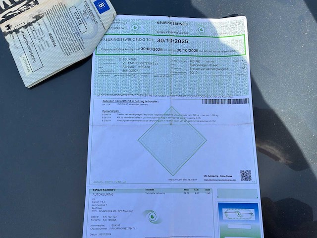 2007 renault megane km car - afbeelding 43 van  46