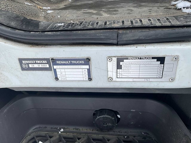 2007 renault premium 29aha3c vrachtwagen - afbeelding 9 van  26