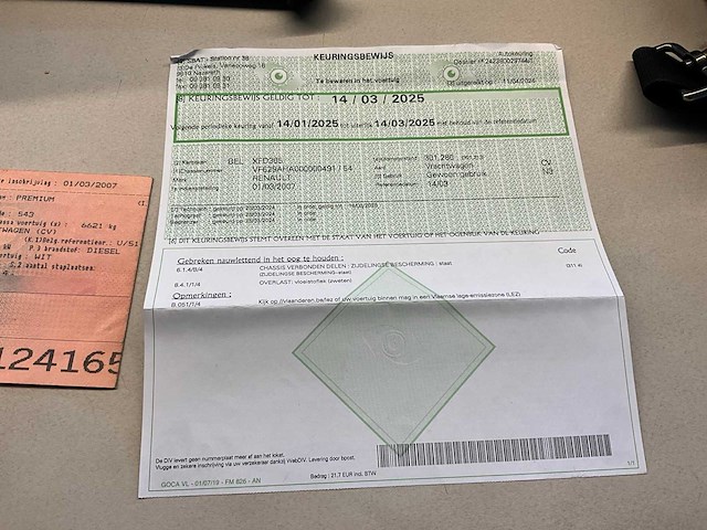 2007 renault premium 29aha3c vrachtwagen - afbeelding 14 van  26