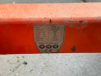 2007 rrr hur-16 hand hydraulische heftransporter - afbeelding 5 van  5