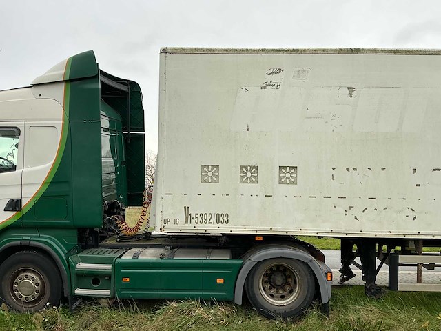 2007 scania prt vrachtwagen + groenewegen oplegger - afbeelding 7 van  68