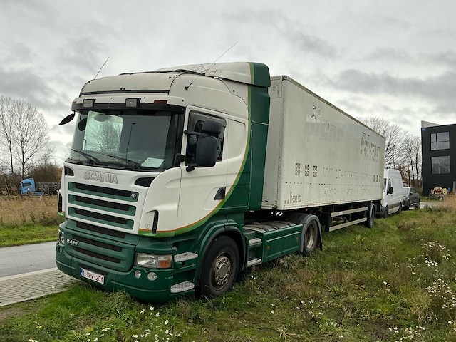 2007 scania prt vrachtwagen + groenewegen oplegger - afbeelding 9 van  68