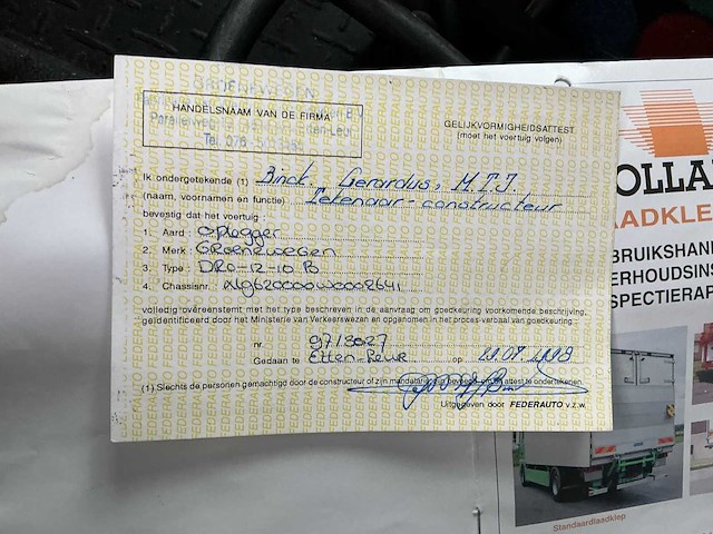 2007 scania prt vrachtwagen + groenewegen oplegger - afbeelding 31 van  68