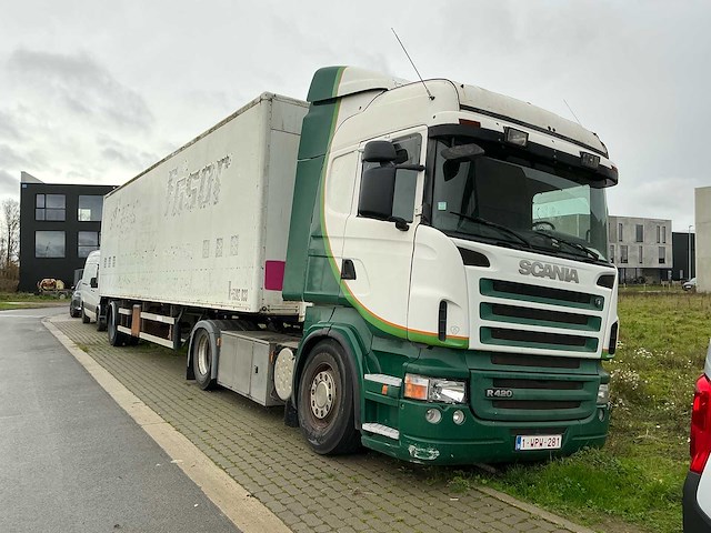 2007 scania prt vrachtwagen + groenewegen oplegger - afbeelding 23 van  68