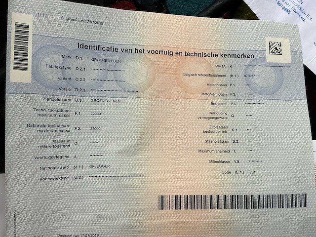 2007 scania prt vrachtwagen + groenewegen oplegger - afbeelding 35 van  68