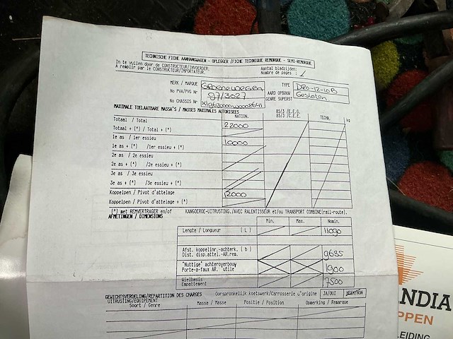 2007 scania prt vrachtwagen + groenewegen oplegger - afbeelding 37 van  68