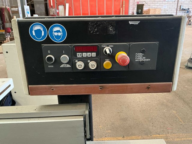 2007 scm f520e tafelschaafmachine - afbeelding 3 van  8