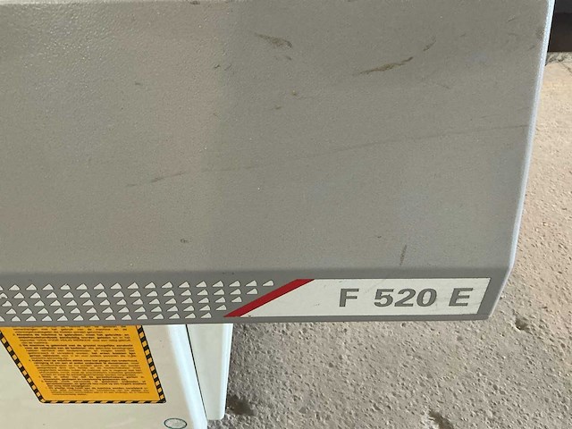2007 scm f520e tafelschaafmachine - afbeelding 7 van  8