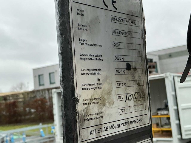 2007 still fm-4w 25 4-weg reach truck - afbeelding 5 van  5