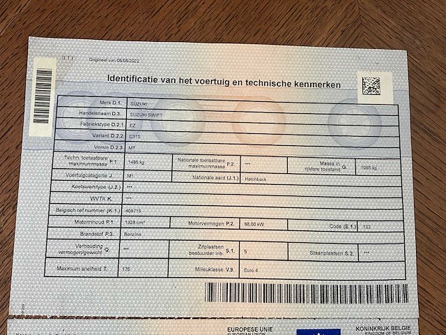 2007 suzuki swift personenauto - afbeelding 26 van  33