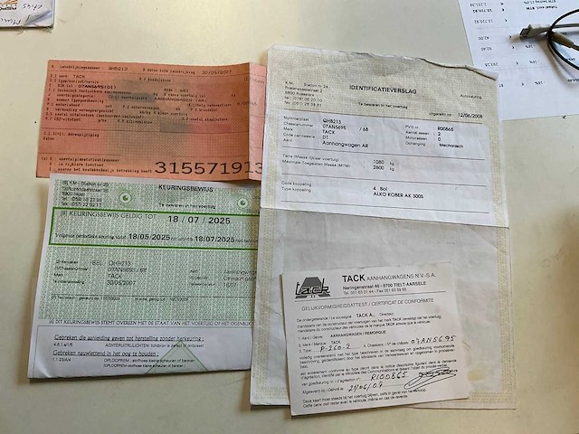 2007 tack kipper aanhangwagen - afbeelding 6 van  15