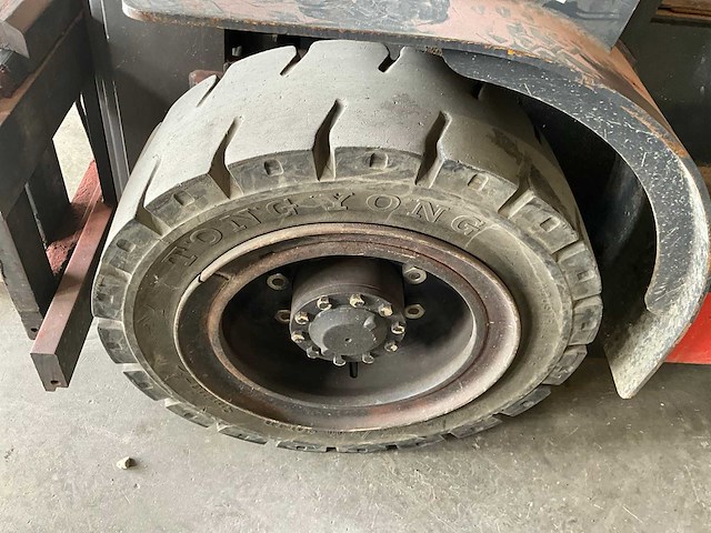 2007 tailift vorkheftruck - free lift - 3000kg - afbeelding 4 van  21