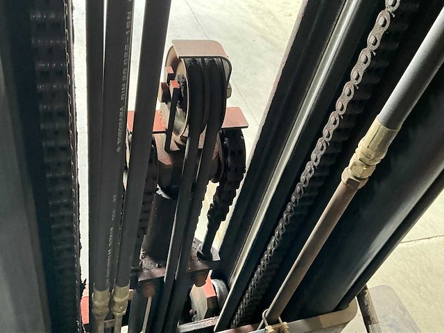 2007 tailift vorkheftruck - free lift - 3000kg - afbeelding 10 van  21